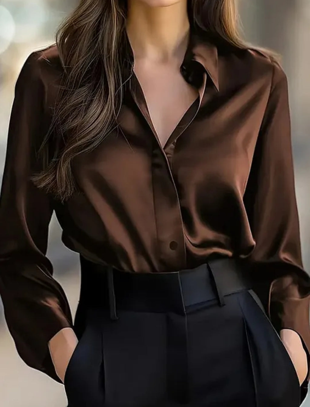 Corporate Satin Tops