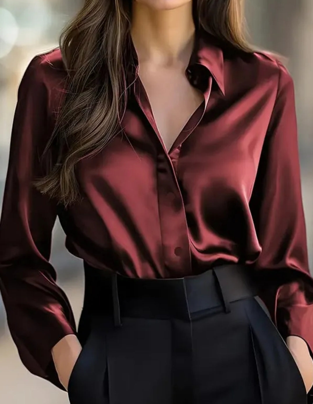 Corporate Satin Tops