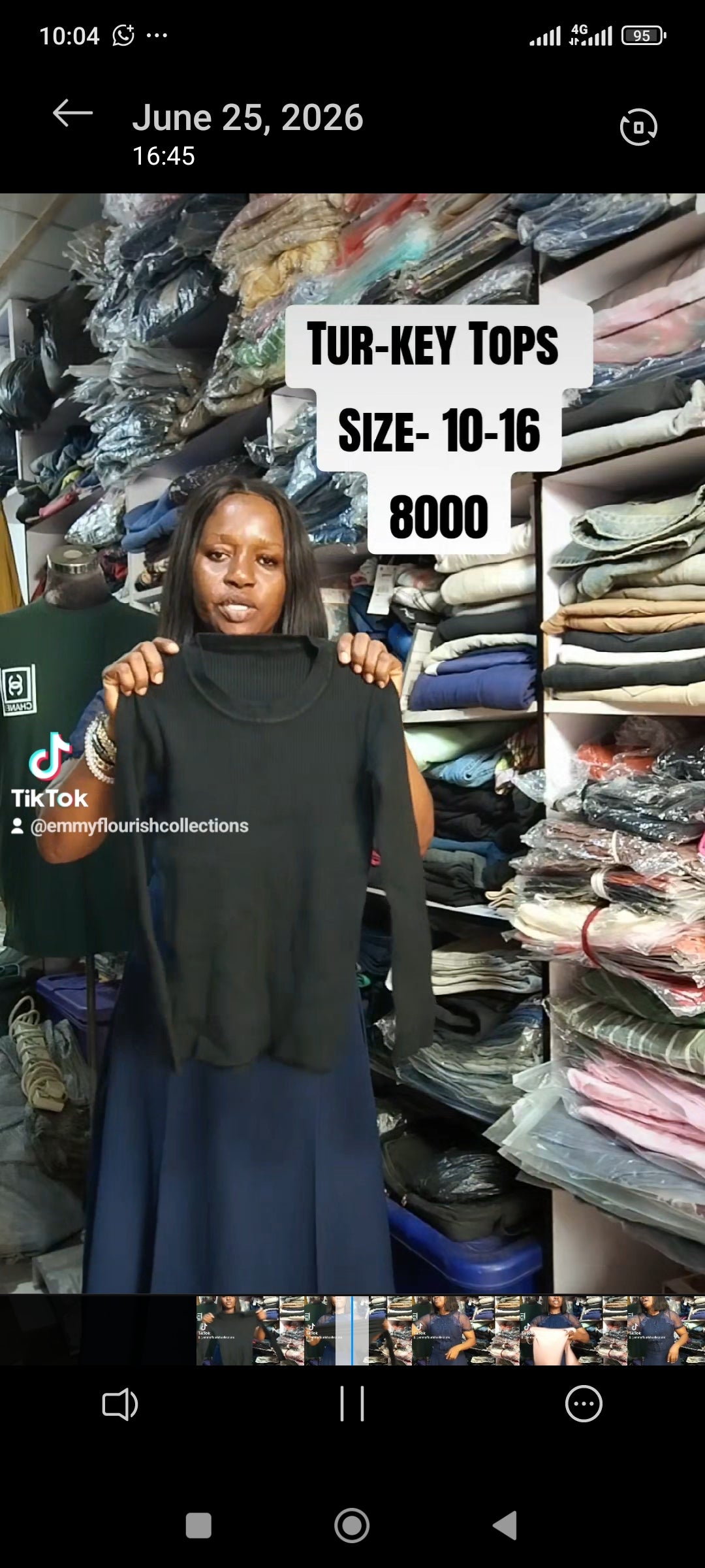 Tur+key Stretchy Tops