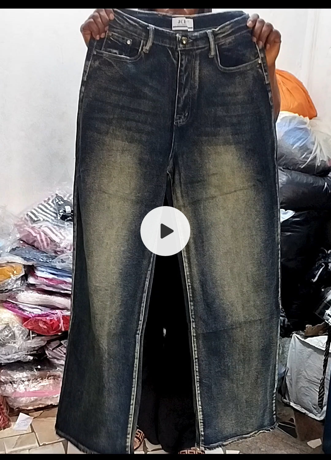 Dirty Pallazo jeans